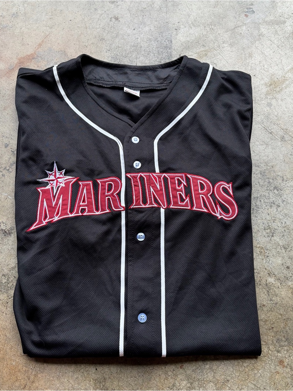 Seattle Mariners Central Washington University Wildcats Baseball Jersey SGA